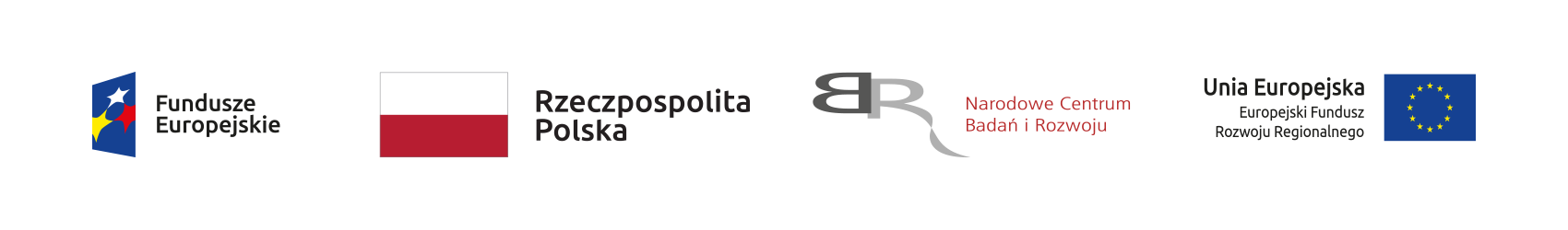 Fundusze Europejskie – Program Inteligentny Rozwój, Rzeczpospolita Polska, Narodowe Centrum Badań i Rozwoju, Unia Europejska – Europejski Fundusz Rozwoju Regionalnego