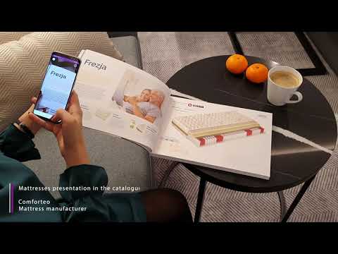 Kadr z archiwum Runvido: Comforteo — prezentacja materaca