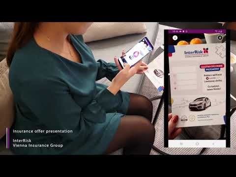 Kadr z archiwum Runvido: InterRisk — ulotka z ofertą